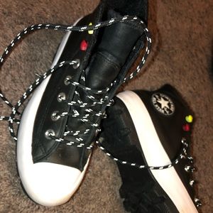 Platform Converse Boots